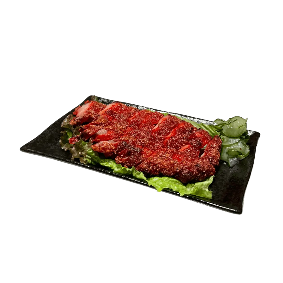 紅麹漬け豚肉の唐揚げ