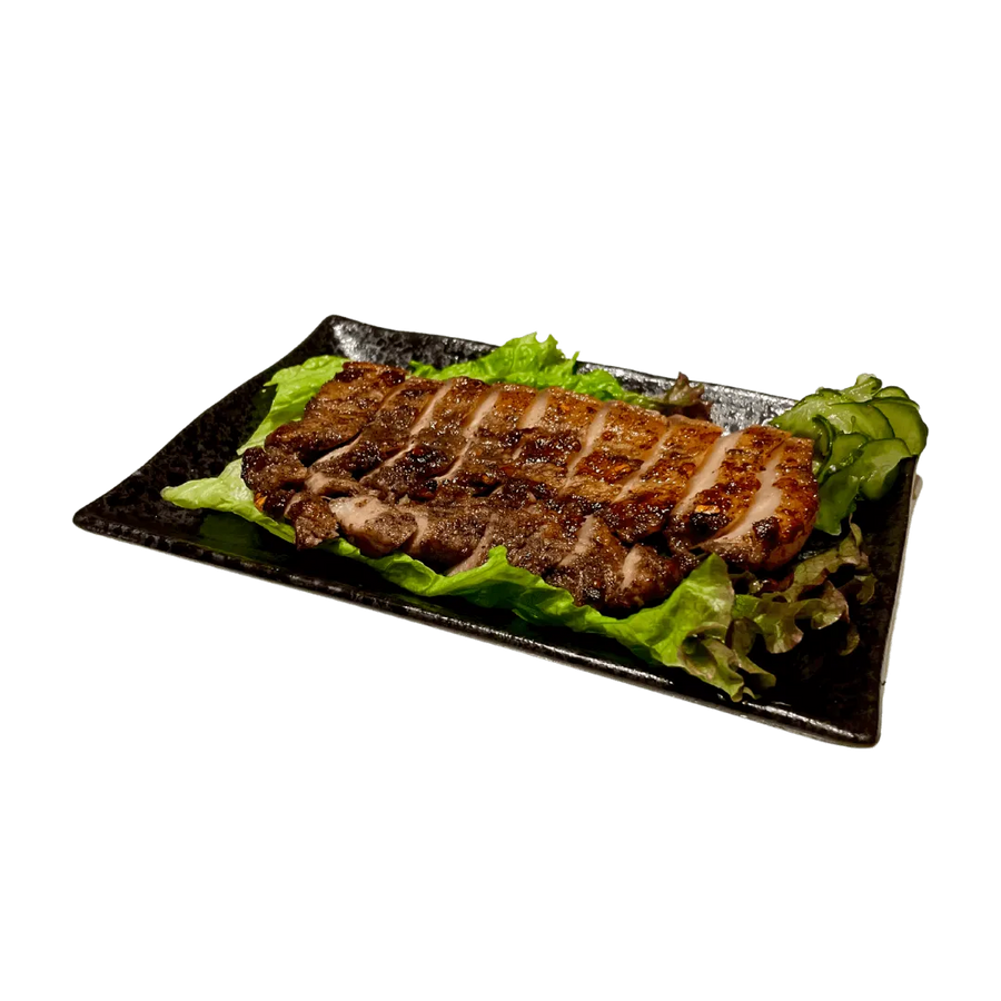 塩漬け豚肉の香ばし焼き